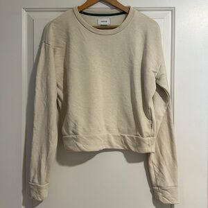 Vallier Cream Colored Sweatshirt